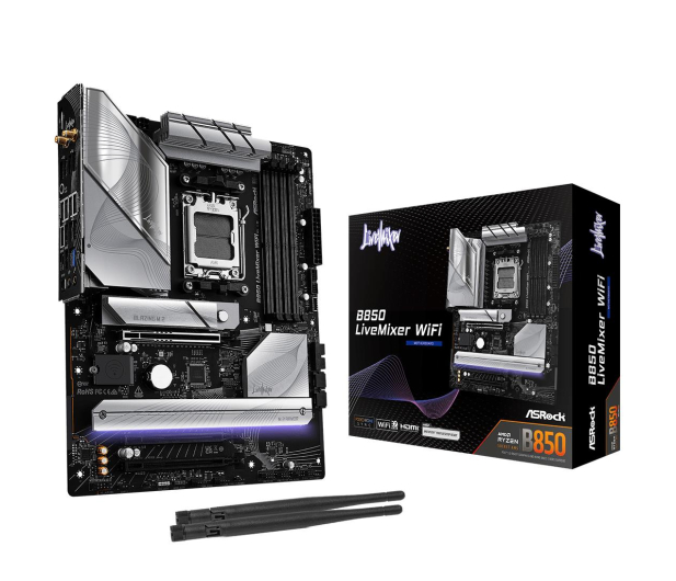 ASROCK B850 LiveMixer WiFi - 1306577 - zdjęcie